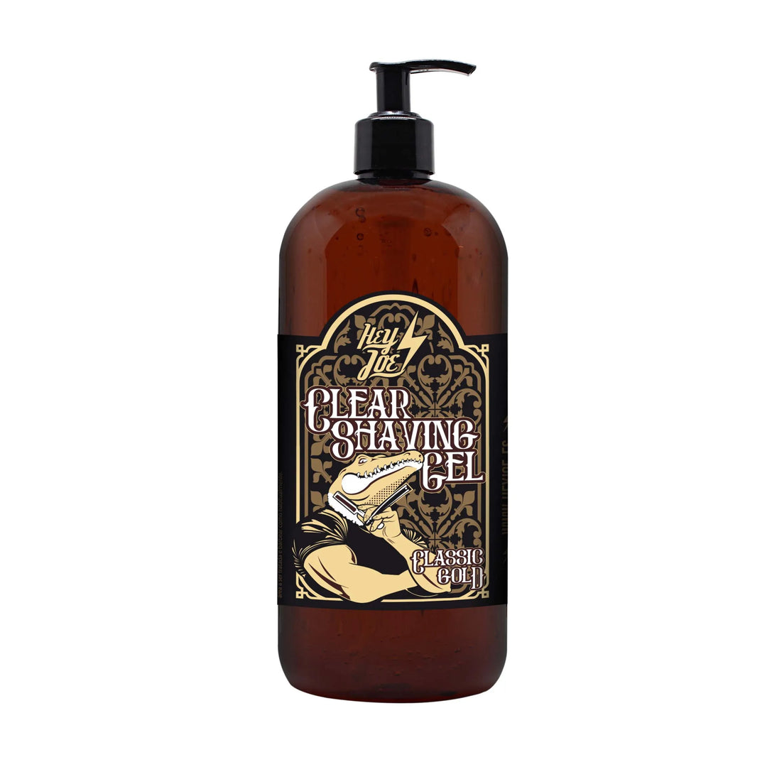 Hey Joe! Clear Shaving Gel XXL Classic Gold