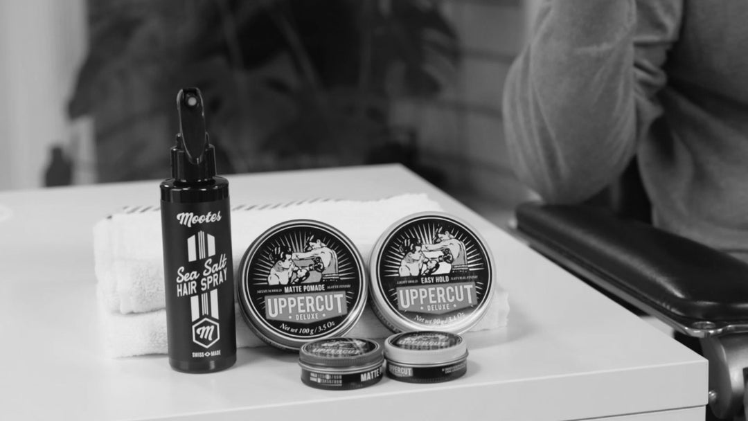 Dry Finishing Matt Pomade og Saltvannspray Guide