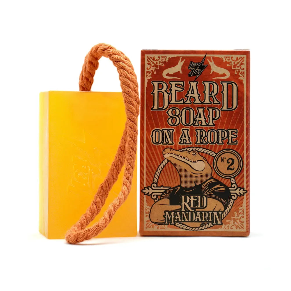 Hey Joe! Beard Soap On A Rope No.02 - Red Mandarin - 150 ml